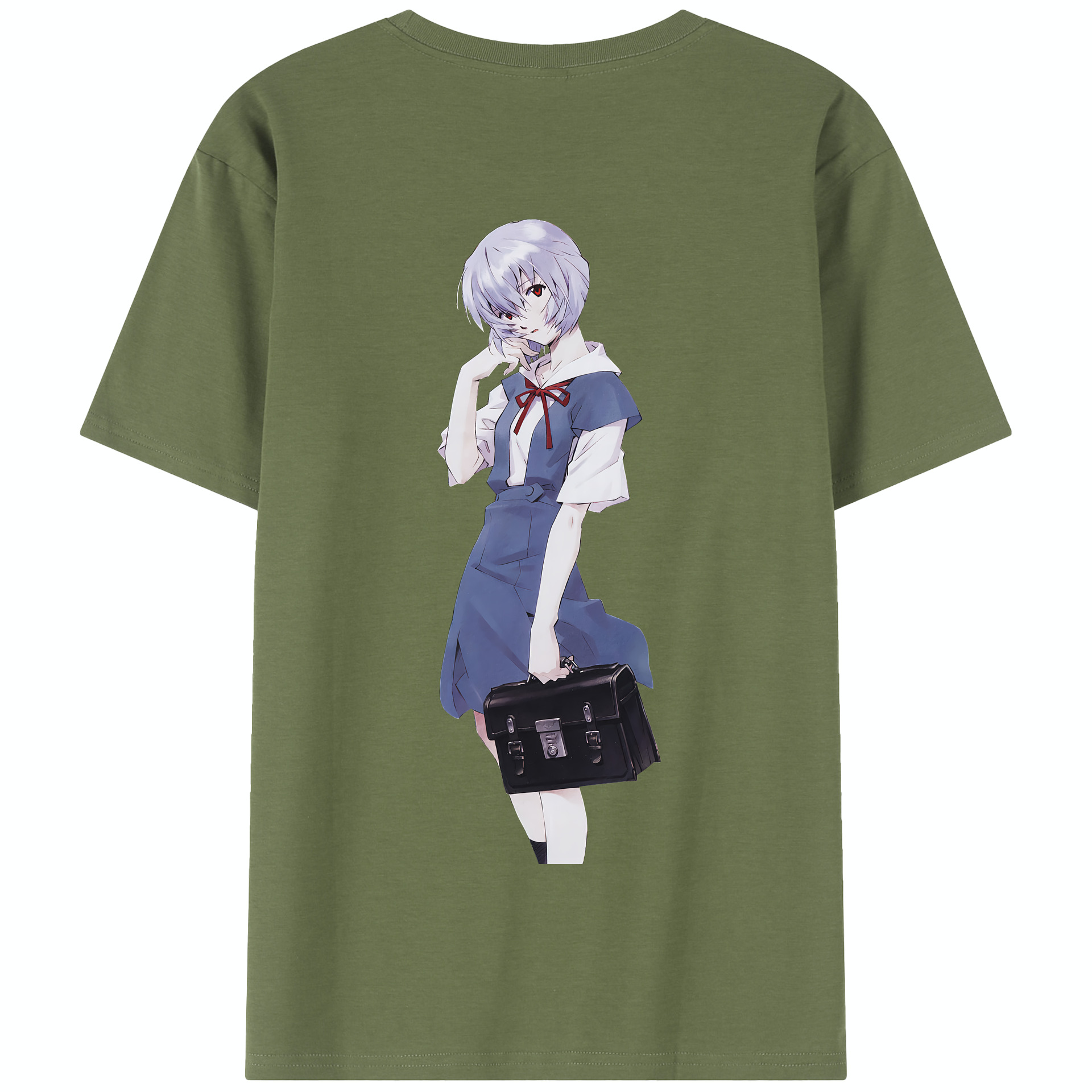 （画像用） EVA 新世紀エヴァンゲリオン 綿100％半袖Tシャツ（背面プリント）
